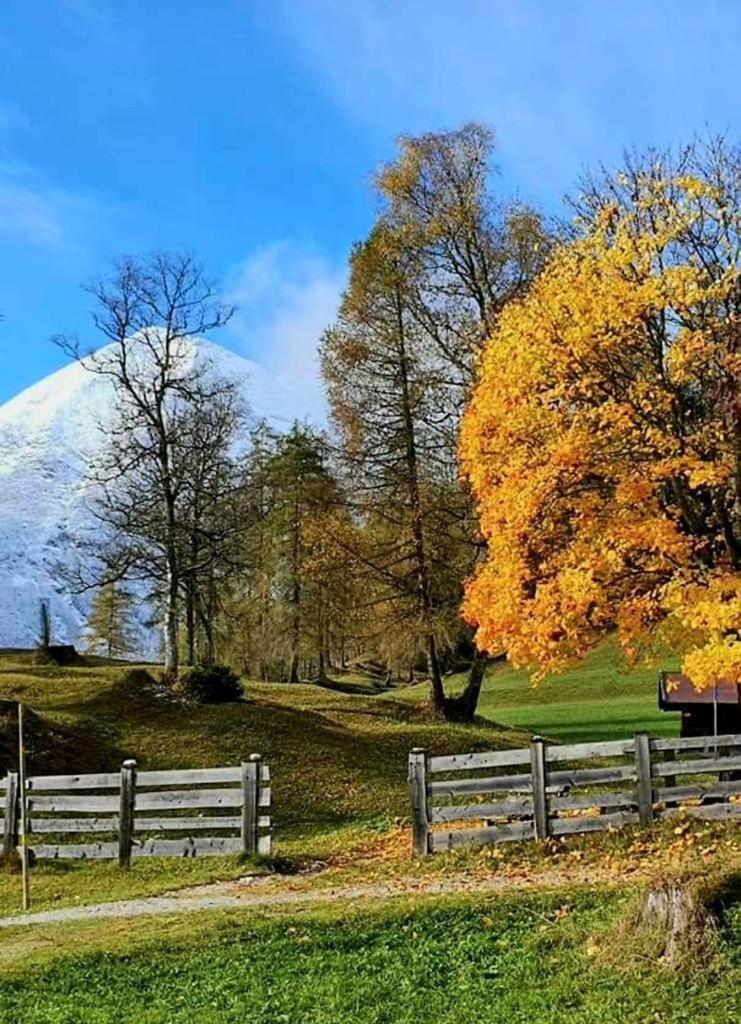 Alpenchalet im Leutaschtal Exterior foto