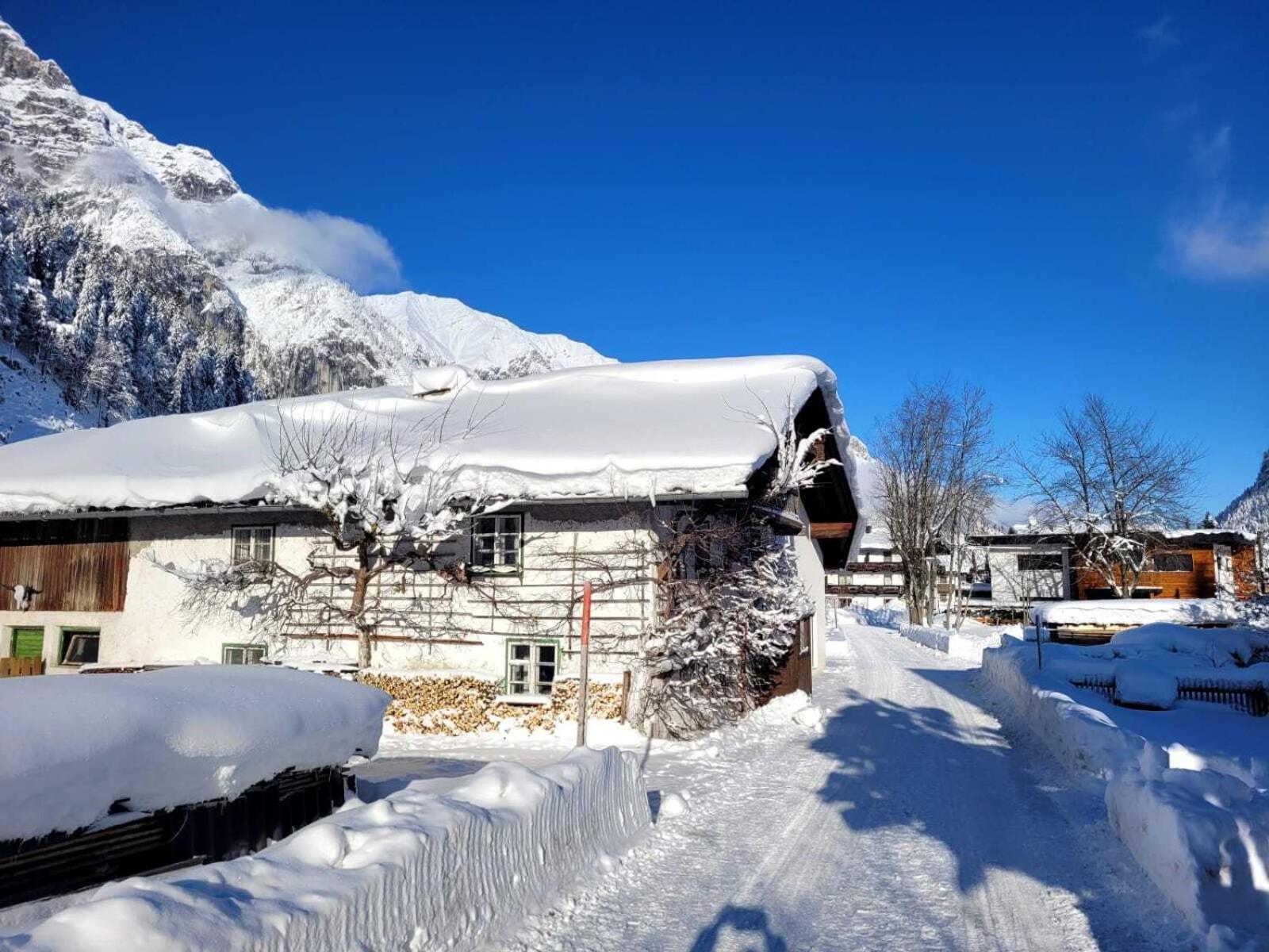 Alpenchalet im Leutaschtal Exterior foto